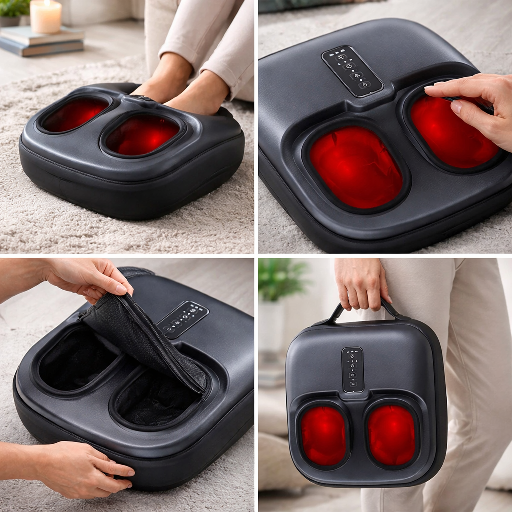 Dream Shiatsu Foot Massager with Heat
