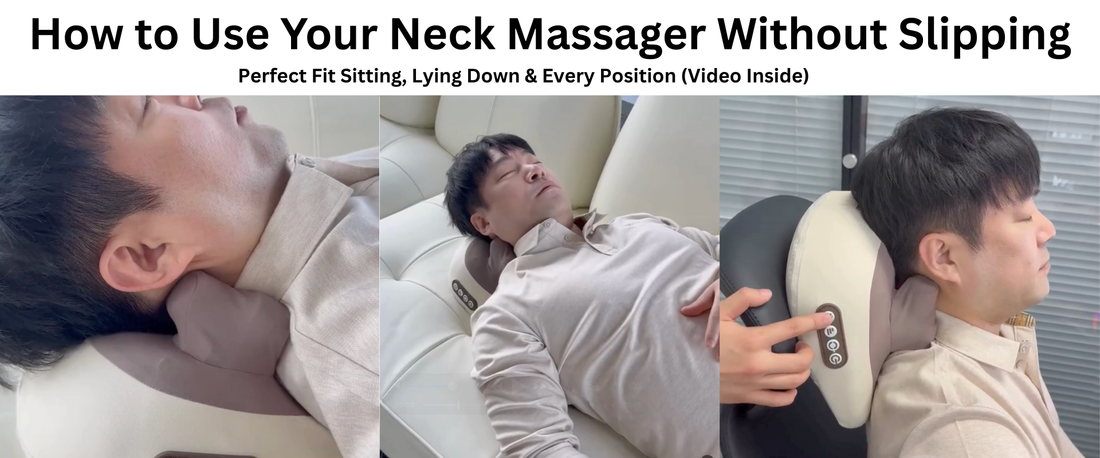 How to Use DreamRelief Neck Massager (No Slipping – 2025 Guide)