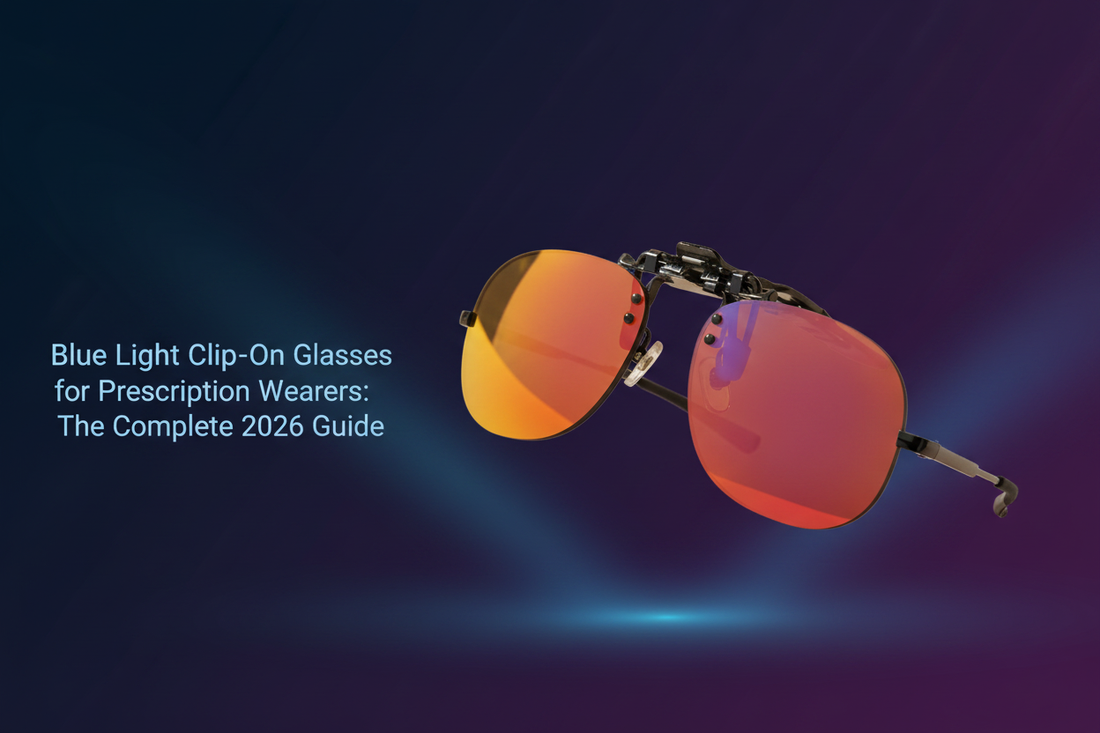 Blue Light Clip-On Glasses for Prescription Wearers: The Complete 2026 Guide
