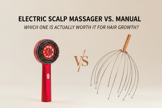 Electric Scalp Massager vs. Manual: Which One Is Actually Worth It for Hair Growth?