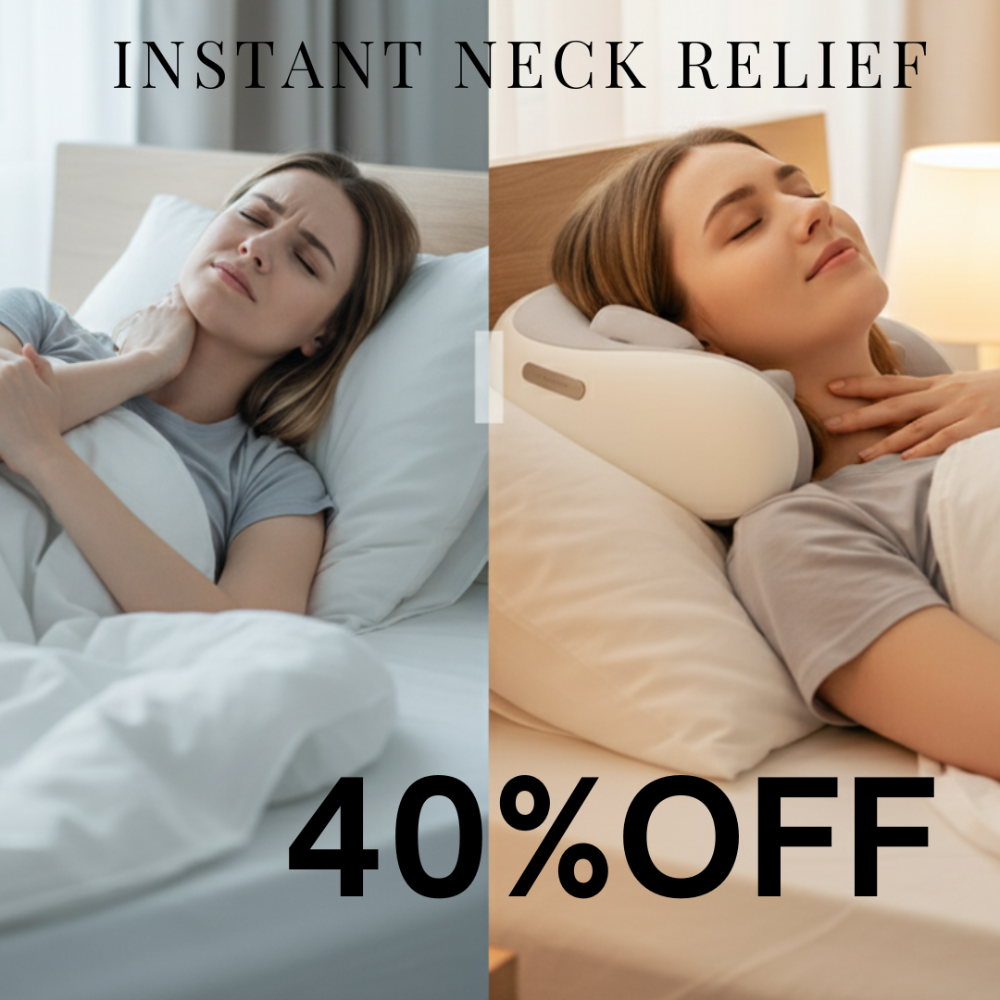 DreamRelief Heated Shiatsu Neck Massager