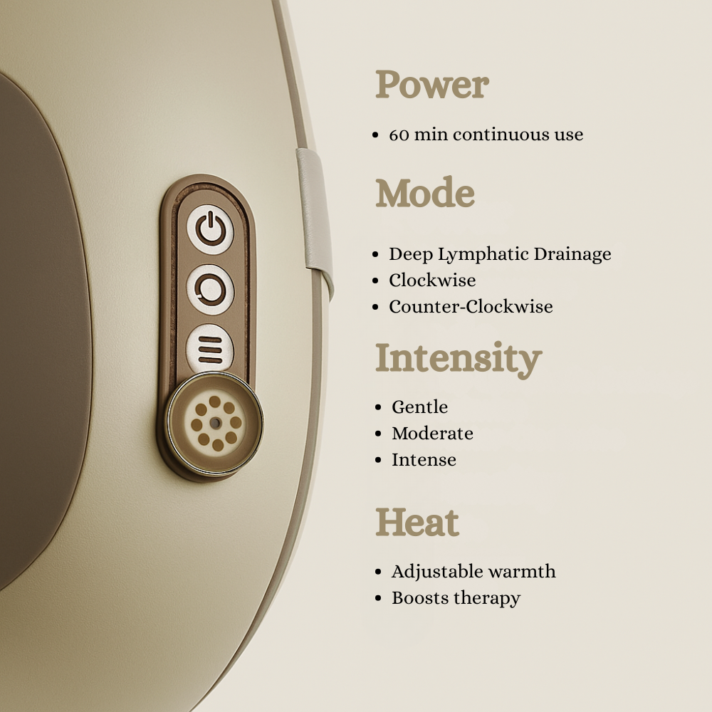 DreamRelief Heated Shiatsu Neck Massager