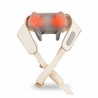 Dreampulse™ Shiatsu Neck Massager with Heat – Cordless & Full-Body