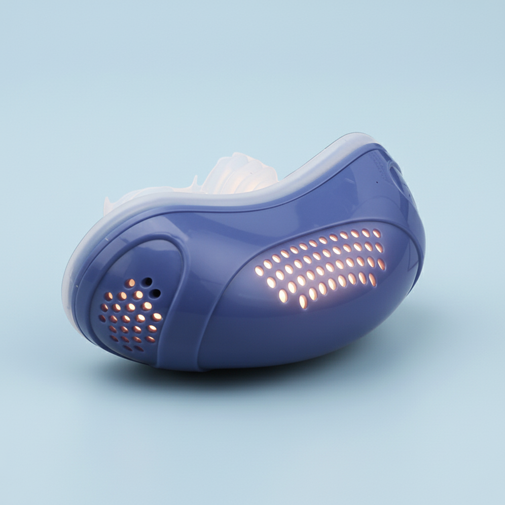 Electric anti-snoring respirator Blue