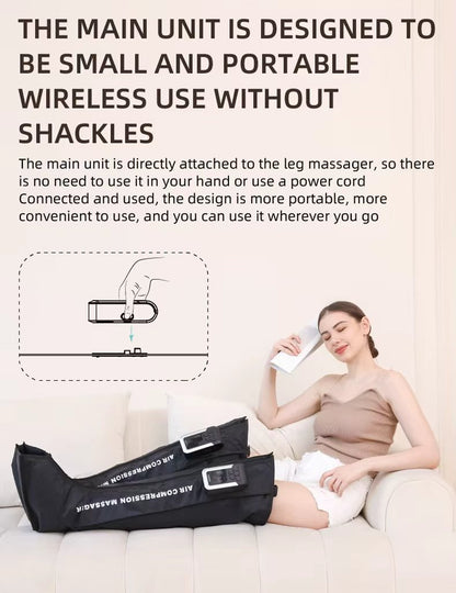 Dream Restore Pro Air Compression Leg Massager - Recovery Boots