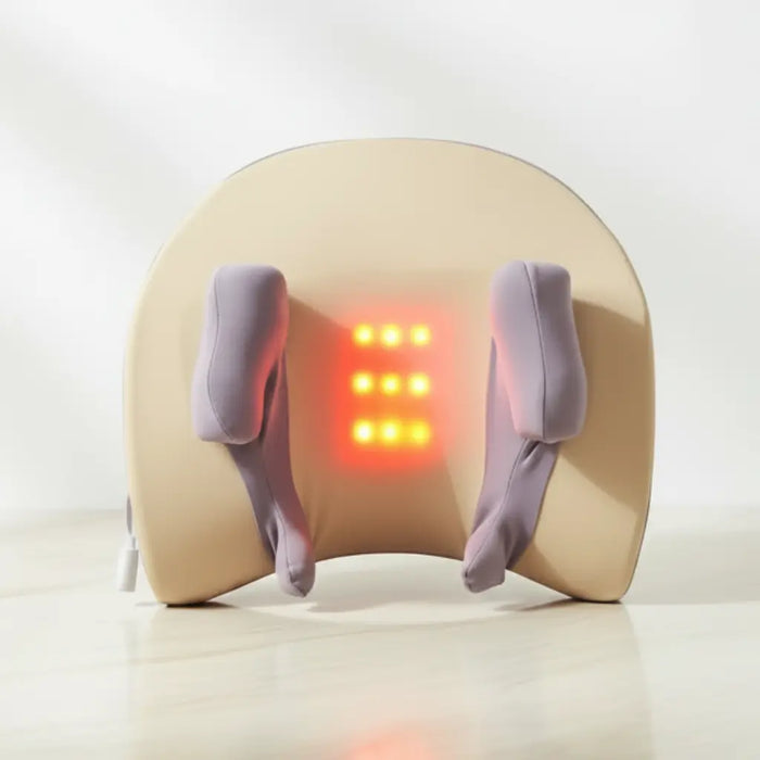 DreamRelief Upgraded Neck Massager_White Purple