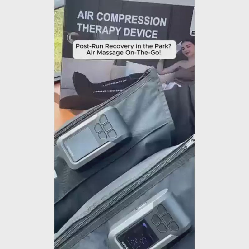 leg massager in the park