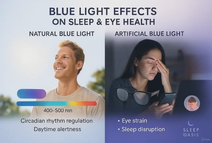 Blue Light Effects on Sleep & Eye Health
