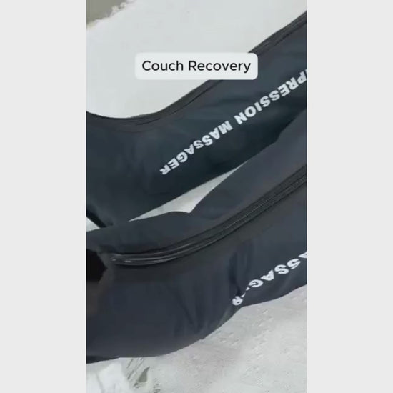 leg massager on the couch