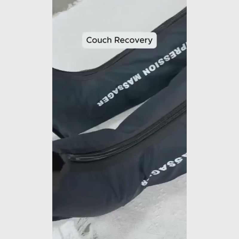 leg massager on the couch